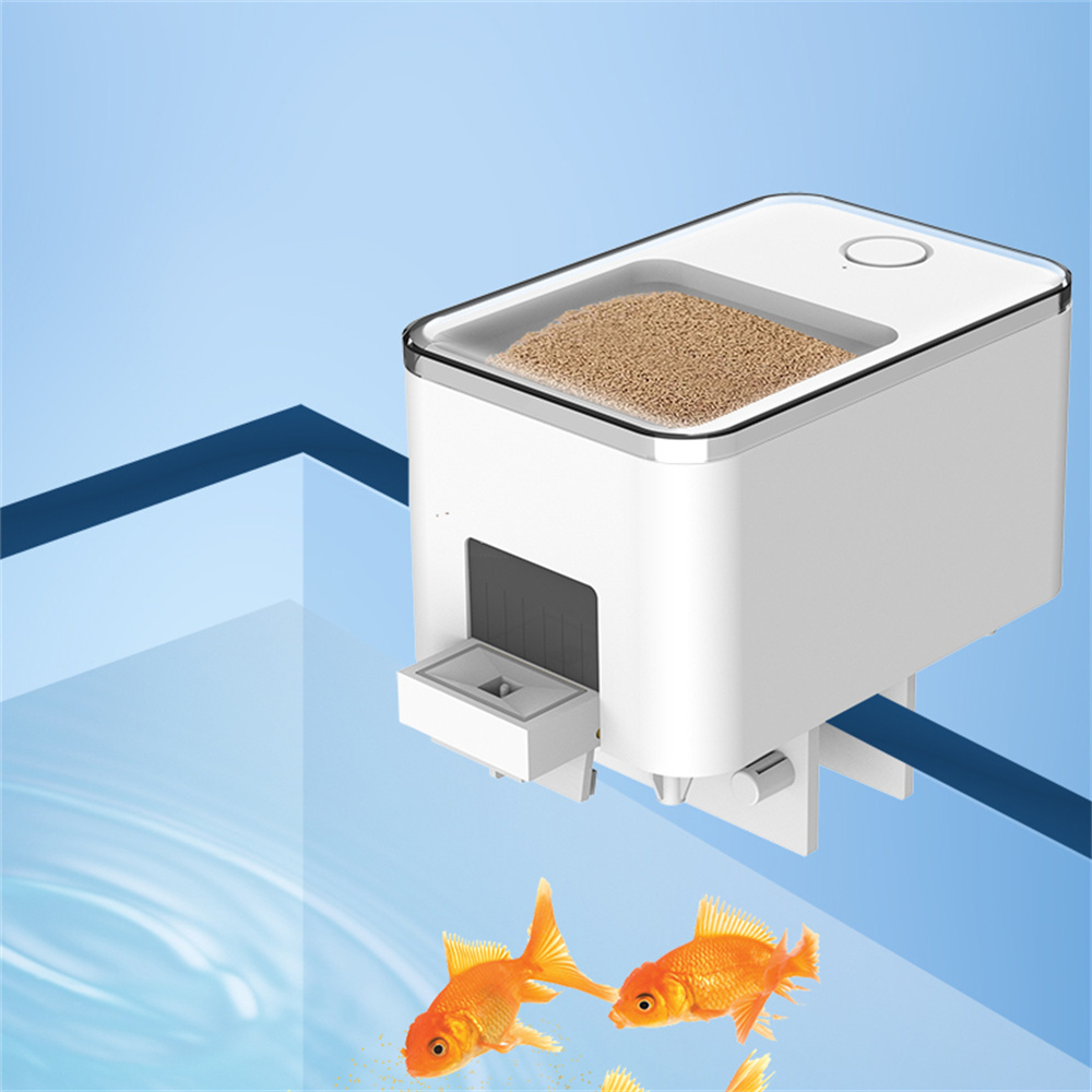 Aquarium Fish Auto Feeder - WiFi สมาร์ทเครื่องป้อนอัตโนมัติ Aquarium Goldfish Timing Feeder