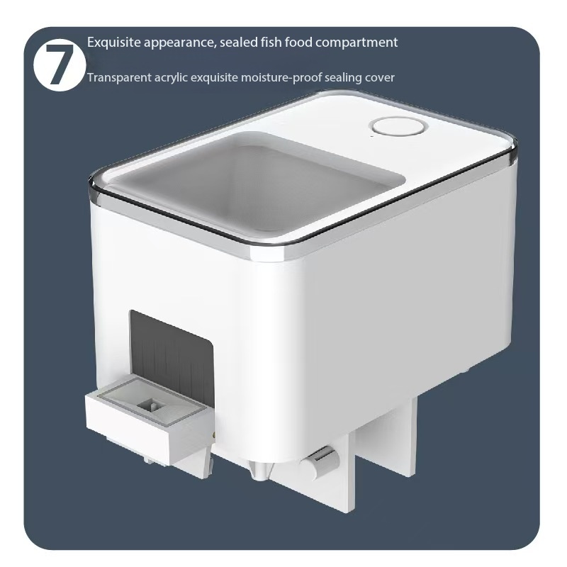 เครื่องให้อาหารปลาอัจฉริยะสำหร - Aquarium Fish Auto Feeder บทวิจารณ์และราคา