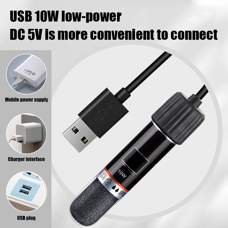 แท่งทำความร้อนในตู้ปลาขนาดเล็ก - Aquarium Heater Submersible บทวิจารณ์และราคา