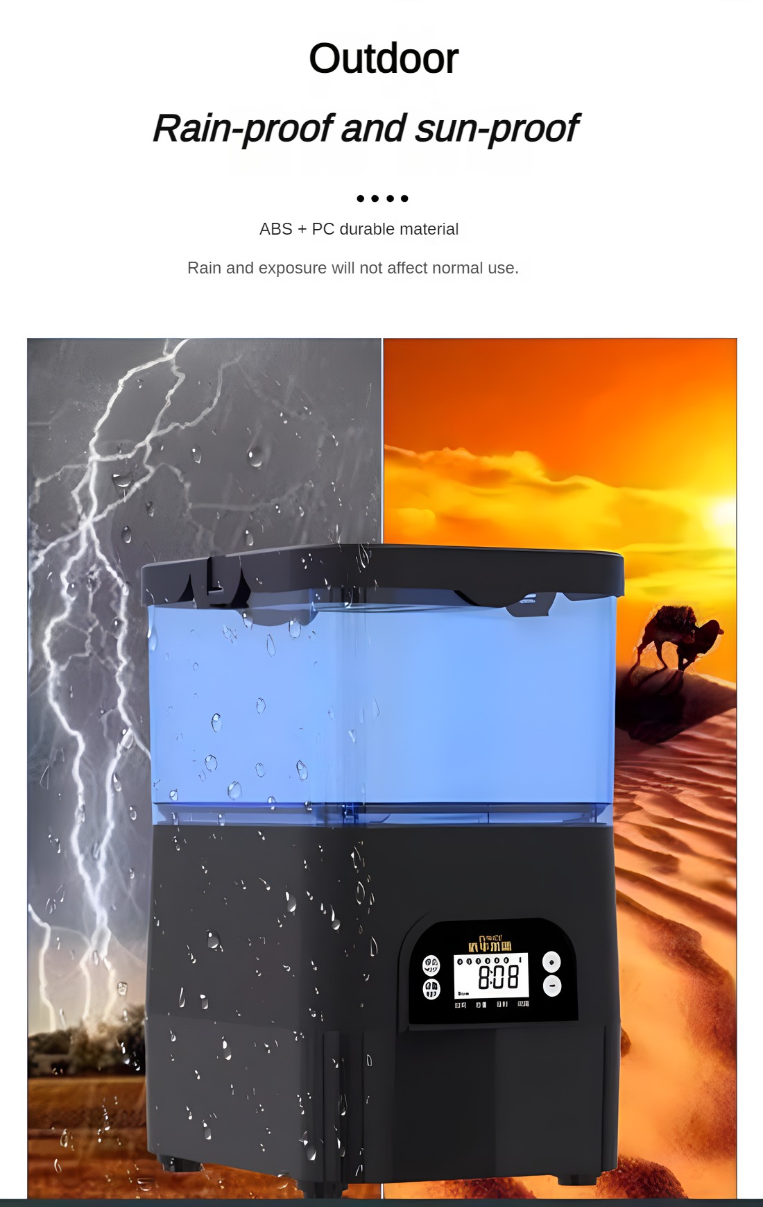 เครื่องให้อาหารปลาอัตโนมัติพลั - Aquarium Fish Auto Feeder บทวิจารณ์และราคา