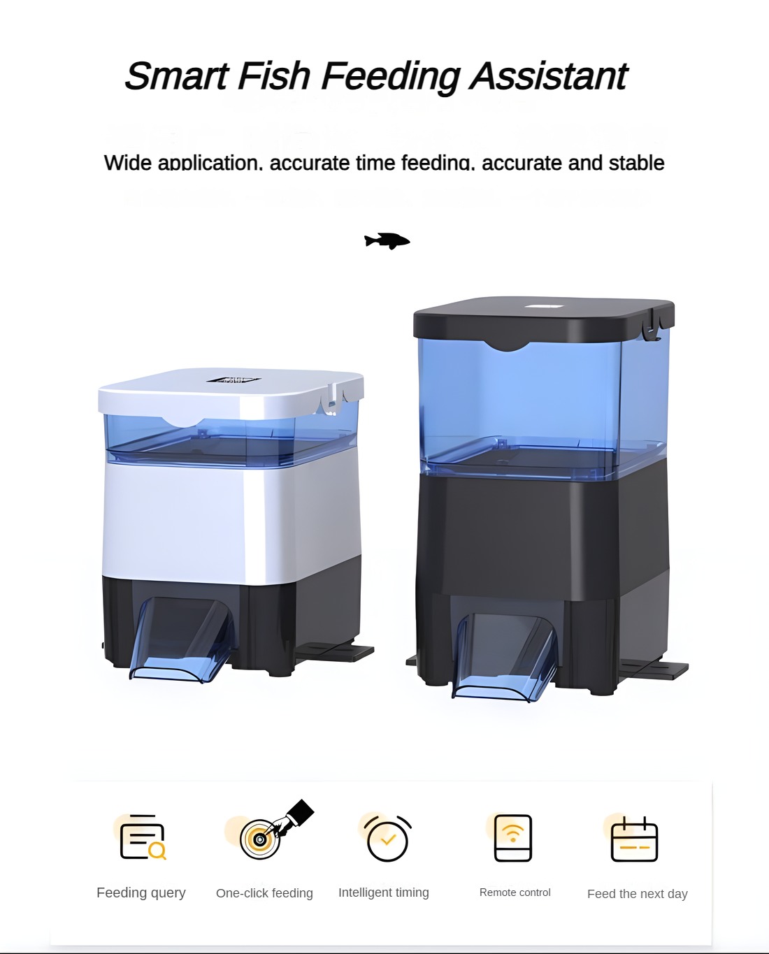 เครื่องให้อาหารปลาอัตโนมัติพลั - Aquarium Fish Auto Feeder บทวิจารณ์และราคา