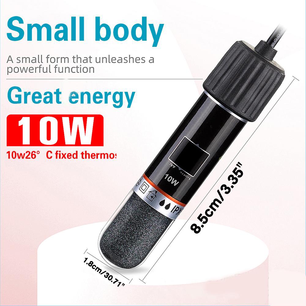 แท่งทำความร้อนตู้ปลาขนาดเล็กแบ - Aquarium Heater Submersible บทวิจารณ์และราคา