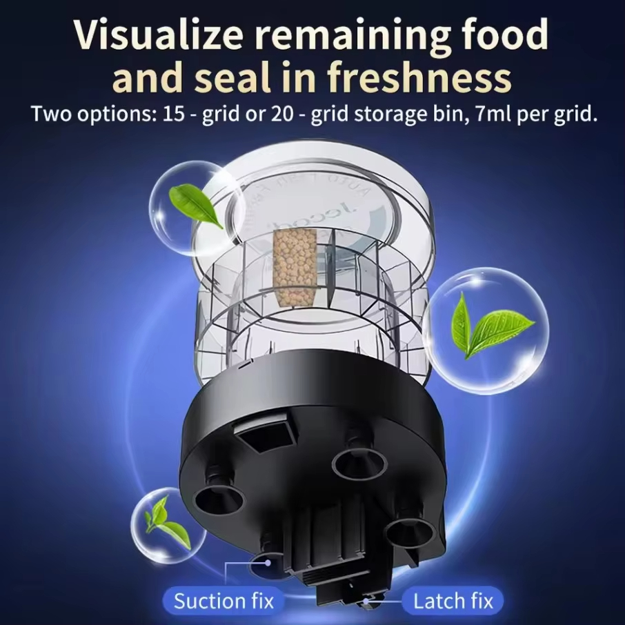 เครื่องให้อาหารปลาอัตโนมัติ Je - Aquarium Fish Auto Feeder บทวิจารณ์และราคา