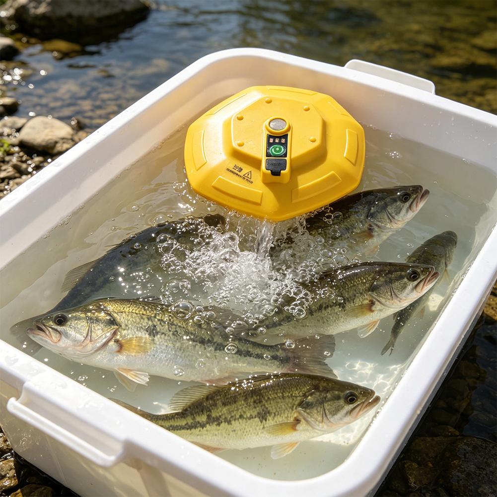 ปั๊มออกซิเจนไร้สายแบบชาร์จไฟได - Aquarium Fish Maintenance บทวิจารณ์และราคา