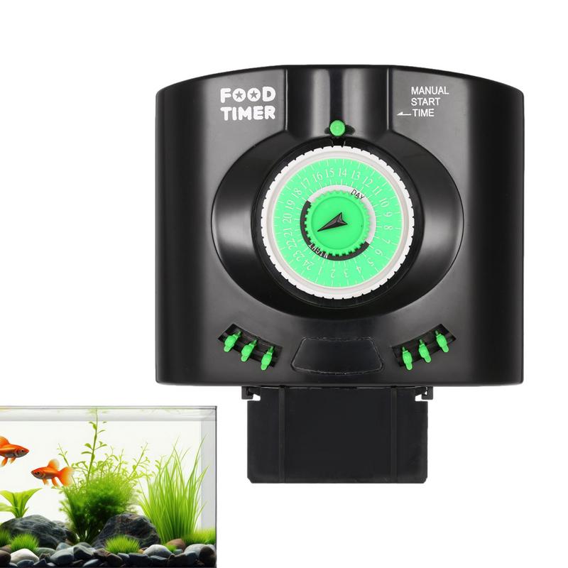 เครื่องจ่ายอาหารปลาเครื่องจ่าย - Aquarium Fish Auto Feeder บทวิจารณ์และราคา