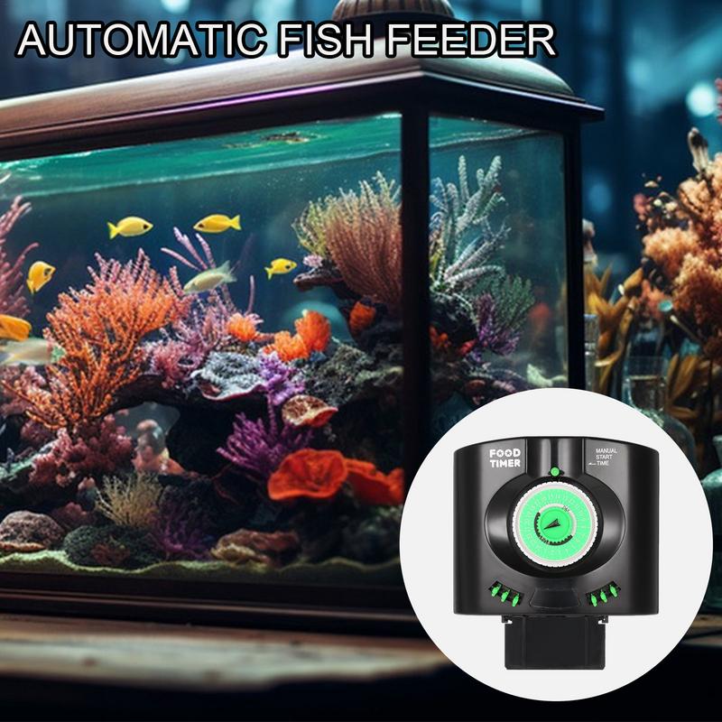 เครื่องจ่ายอาหารปลาเครื่องจ่าย - Aquarium Fish Auto Feeder บทวิจารณ์และราคา