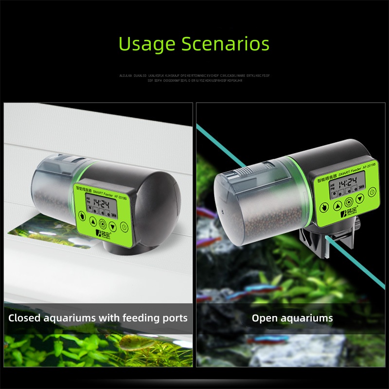 เครื่องให้อาหารปลาอัตโนมัติ ตั - Aquarium Fish Auto Feeder บทวิจารณ์และราคา