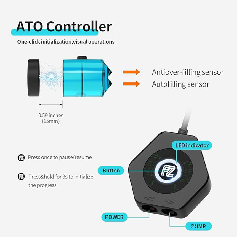 Fzone ATO580 Auto Top Offเติมร - Aquarium Auto Top Off บทวิจารณ์และราคา