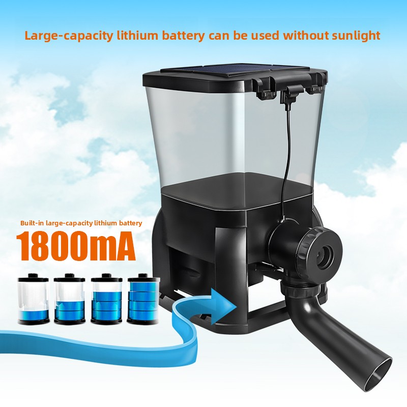 เจบาโอ โซลาร์ โคอิพอนด์ บ่อปลา - Aquarium Fish Auto Feeder บทวิจารณ์และราคา