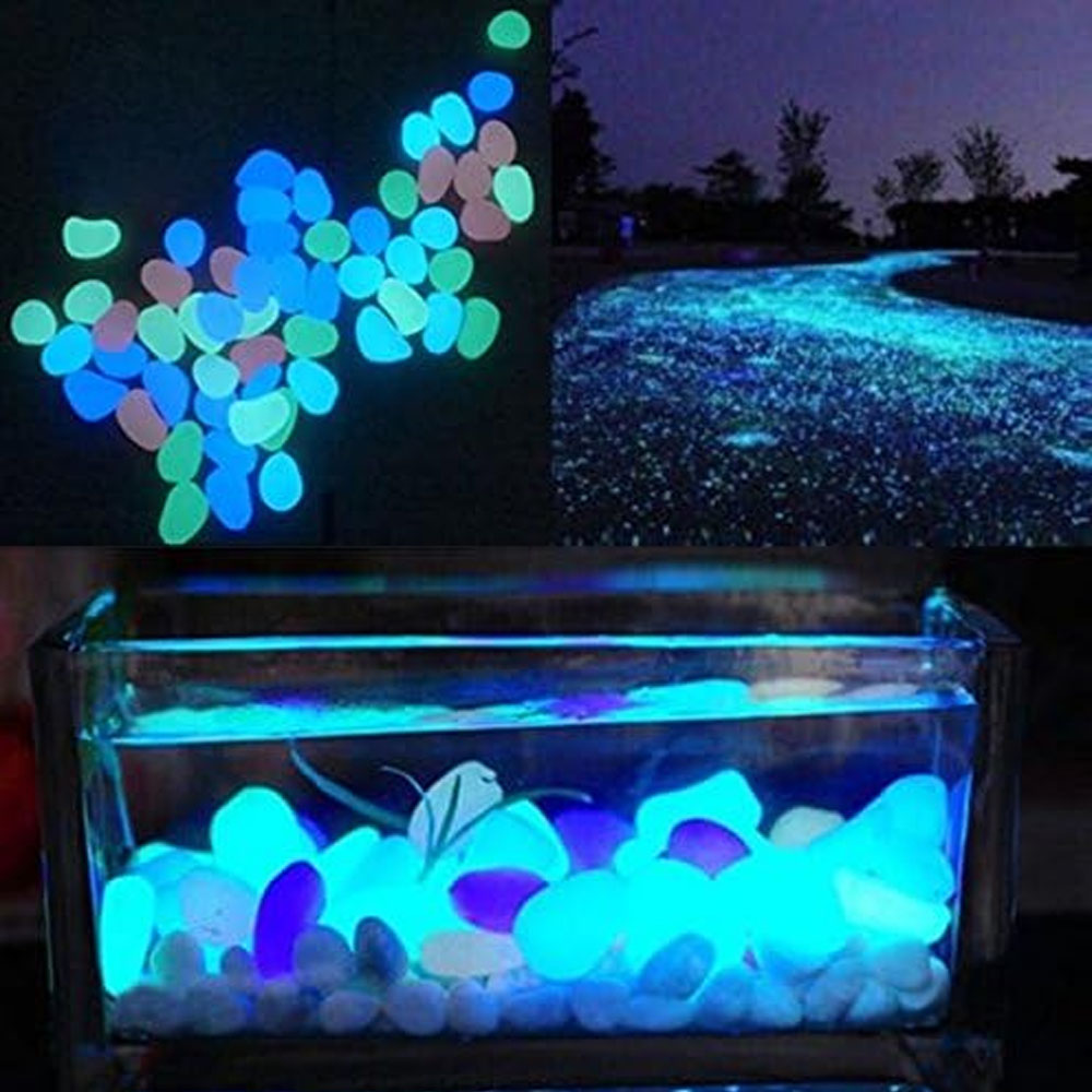 ถังปลา Rocks Glow Blue Pebbles - Aquarium Fish Quarantine บทวิจารณ์และราคา