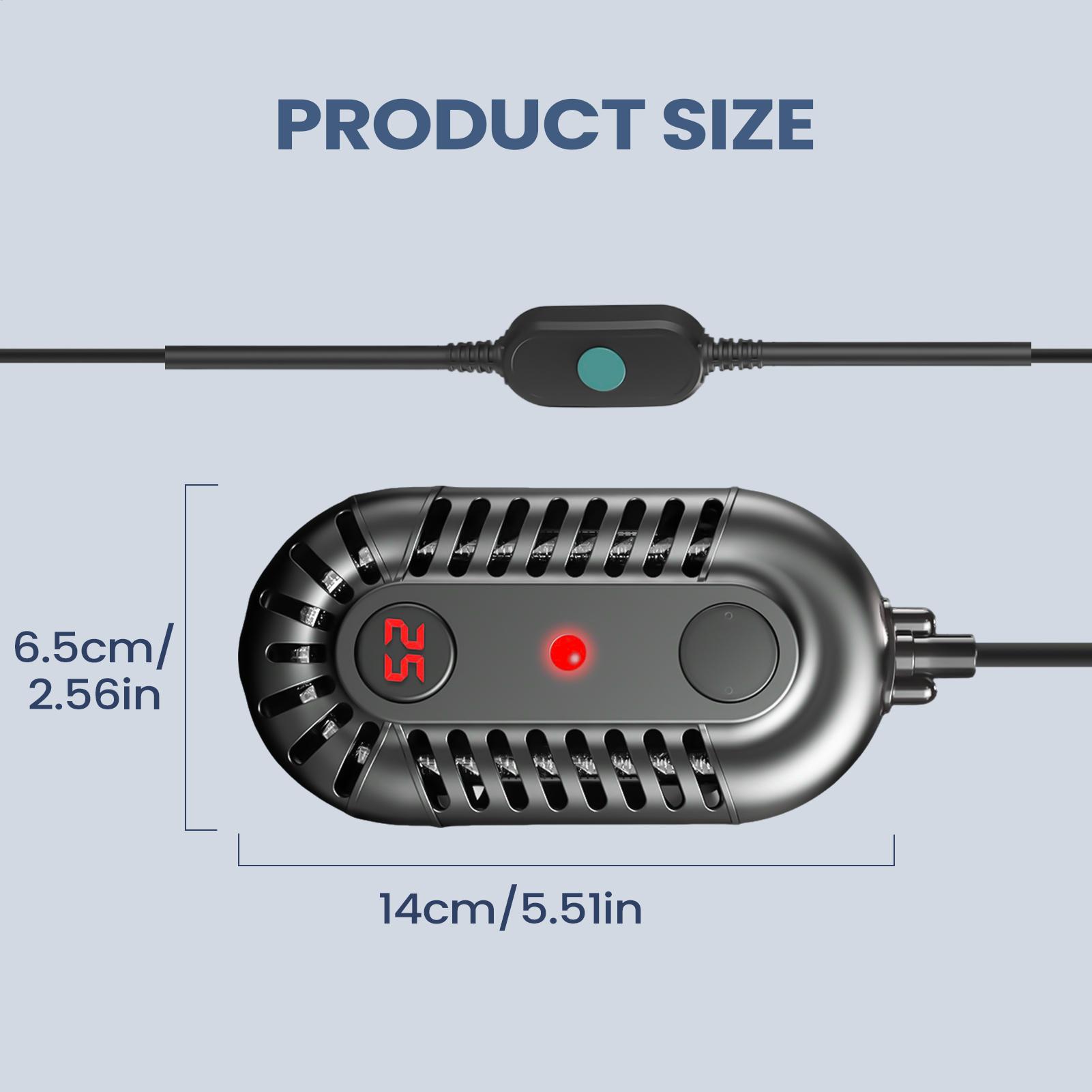 เครื่องทำความร้อนในตู้ปลาแบบจุ - Aquarium Heater Submersible บทวิจารณ์และราคา