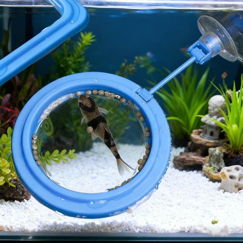 ถาดให้อาหารปลาตู้ปลาแบบลอยน้ำ  - Aquarium Fish Auto Feeder บทวิจารณ์และราคา