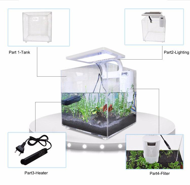 ตู้ปลาอะคริลิคขนาดเล็ก (25*25* - Aquarium Fish For Sale บทวิจารณ์และราคา
