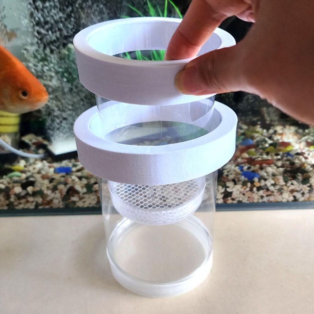 พลาสติกลอยปลา Breeding การแยกก - Aquarium Fish Auto Feeder บทวิจารณ์และราคา