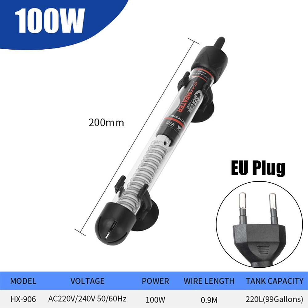แท่งทำความร้อนแบบปรับอุณหภูมิไ - Aquarium Heater Submersible บทวิจารณ์และราคา