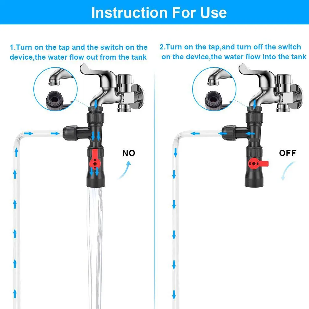 เครื่องเปลี่ยนน้ำตู้ปลา ปั๊มเป - Aquarium Fish Maintenance บทวิจารณ์และราคา