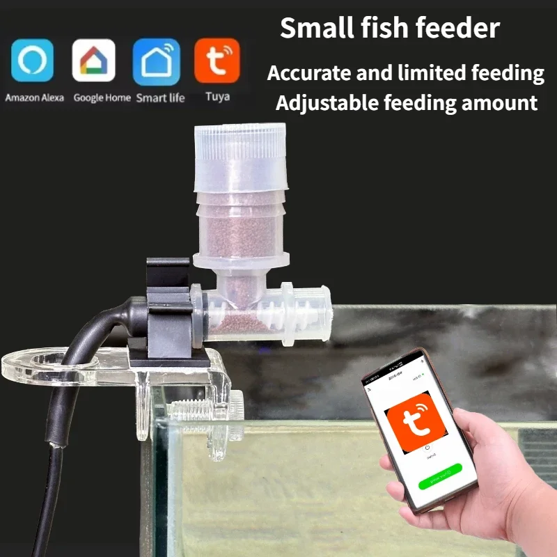 เครื่องให้อาหารปลาอัตโนมัติที่ - Aquarium Fish Auto Feeder บทวิจารณ์และราคา