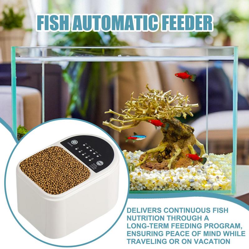 เครื่องป้อนปลาอัตโนมัติสําหรับ - Aquarium Fish Auto Feeder บทวิจารณ์และราคา