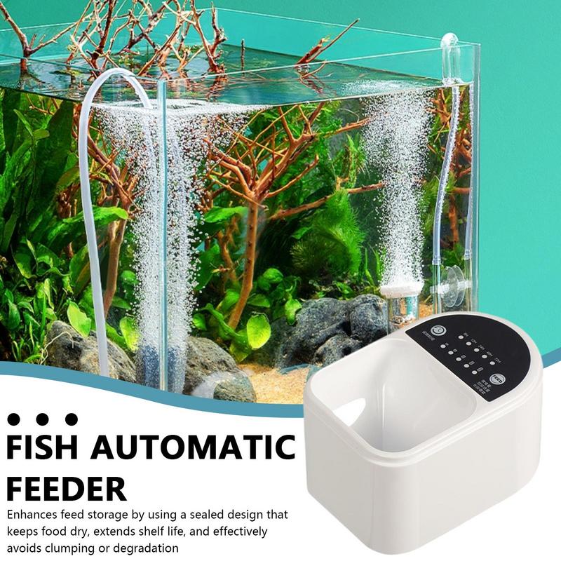 เครื่องป้อนปลาอัตโนมัติสําหรับ - Aquarium Fish Auto Feeder บทวิจารณ์และราคา