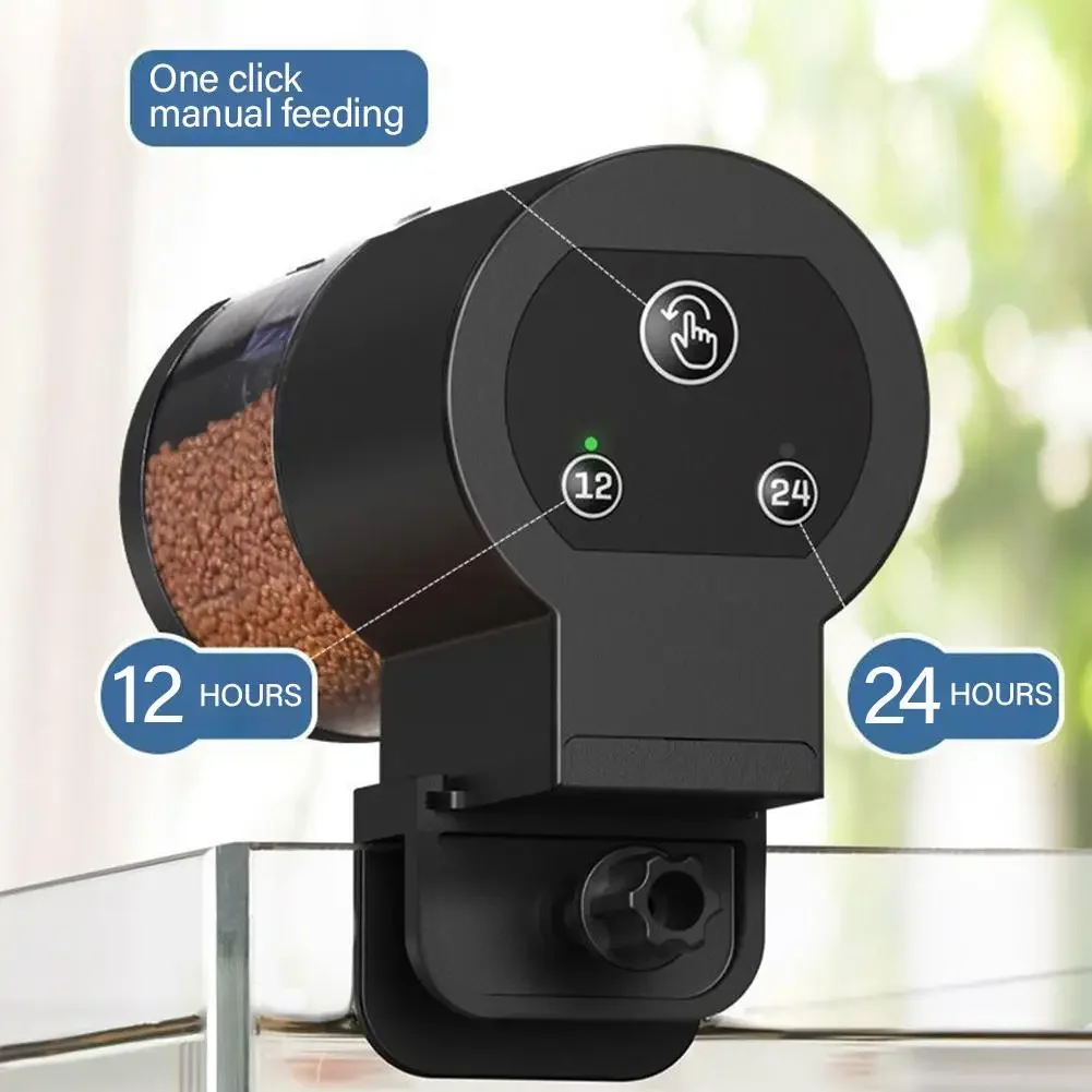 เครื่องให้อาหารปลาอัตโนมัติ ตั - Aquarium Fish Auto Feeder บทวิจารณ์และราคา