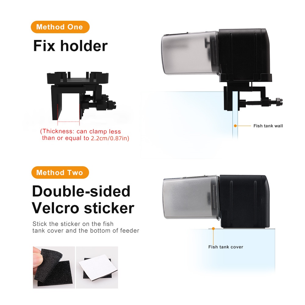 เครื่องให้อาหารปลาอัตโนมัติแบบ - Aquarium Fish Auto Feeder บทวิจารณ์และราคา