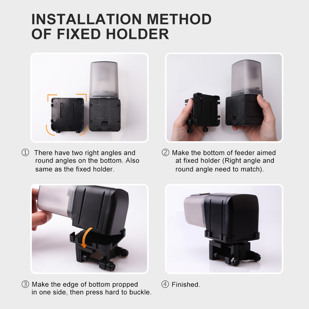 เครื่องให้อาหารปลาอัตโนมัติแบบ - Aquarium Fish Auto Feeder บทวิจารณ์และราคา