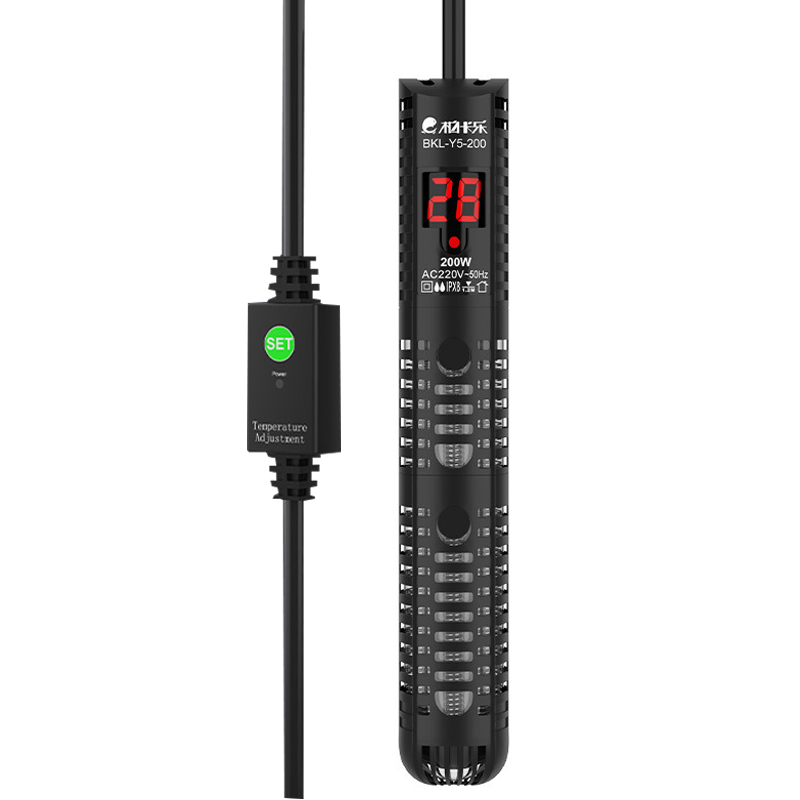 เครื่องทำความร้อนตู้ปลา จอ LCD - Aquarium Heater Submersible บทวิจารณ์และราคา